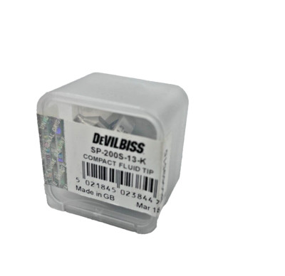 Devilbiss SP-200S-13-K  Compact Spray Gun Part Fluid Nozzle Tip 1.3mm