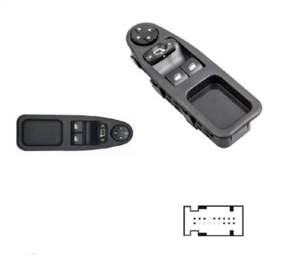 For Jumpy Shield Expert Switch Glass Control Mirror Window Regulator