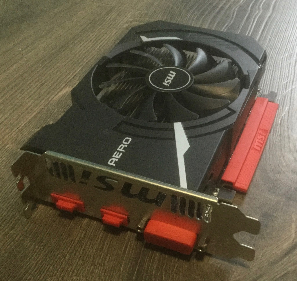 MSI Aero RX560 4GB Graphics Card