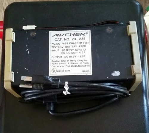 RC Car Fast Charger for 7.2V & 8.4V Nickel Cadmium Racing Pack