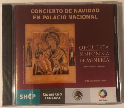 Jose Arean & Orq Sinfonica De Mineria, Concierto de Navidad En Palacio Nal CD SS