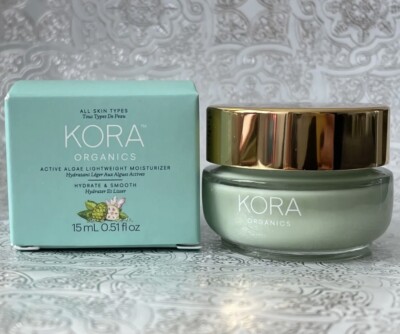 KORA ORGANICS ACTIVE ALGAE LIGHTWEIGHT MOISTURIZER 15 ML/0.51 FL.OZ. MINI NIB