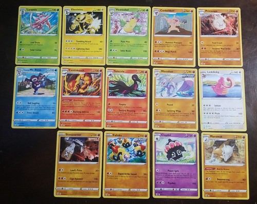 Pokemon TCG Lot Of 14 Non Holo Rare Cards From Battle Styles