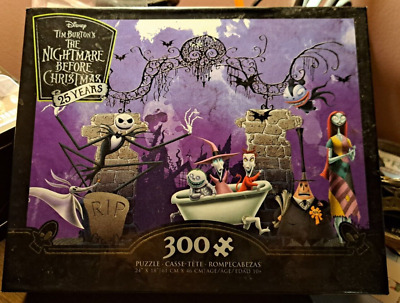 Disney Tim Burton's The Nightmare Before Christmas 25 Years 300 Piece Puzzle