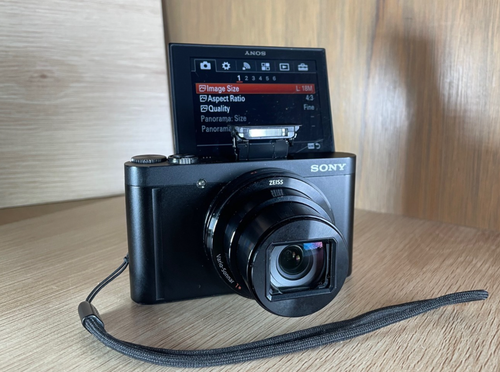 Sony Cyber-shot DSC-WX500 18.2MP 30x Zoom Wi-Fi Flip Screen