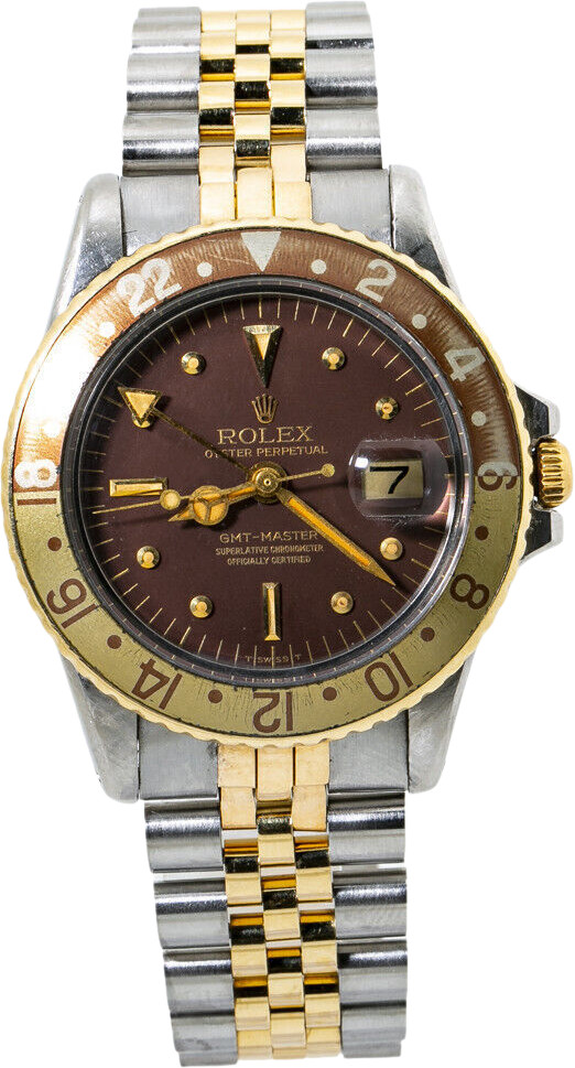 その他 marron ロレックス GMTマスターI Ref.1675/8 ブラウンベゼル