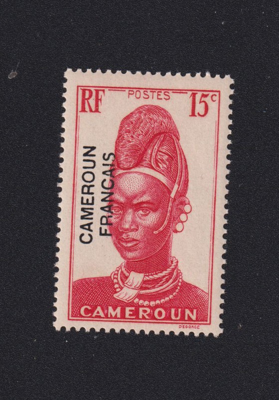 Timbre Cameroun Colonie FranÃ§Aise Essai, NÂ° 213a 15 F Gomme Sans CharniÃ¨Re 0709c