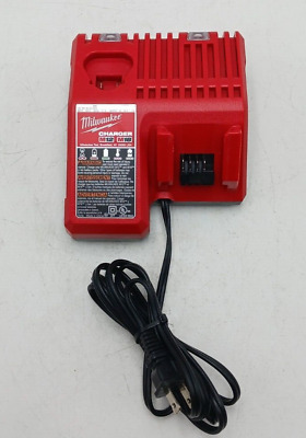 Milwaukee 48-59-1812 120V Corded M12 / M18 Battery Charger - Red