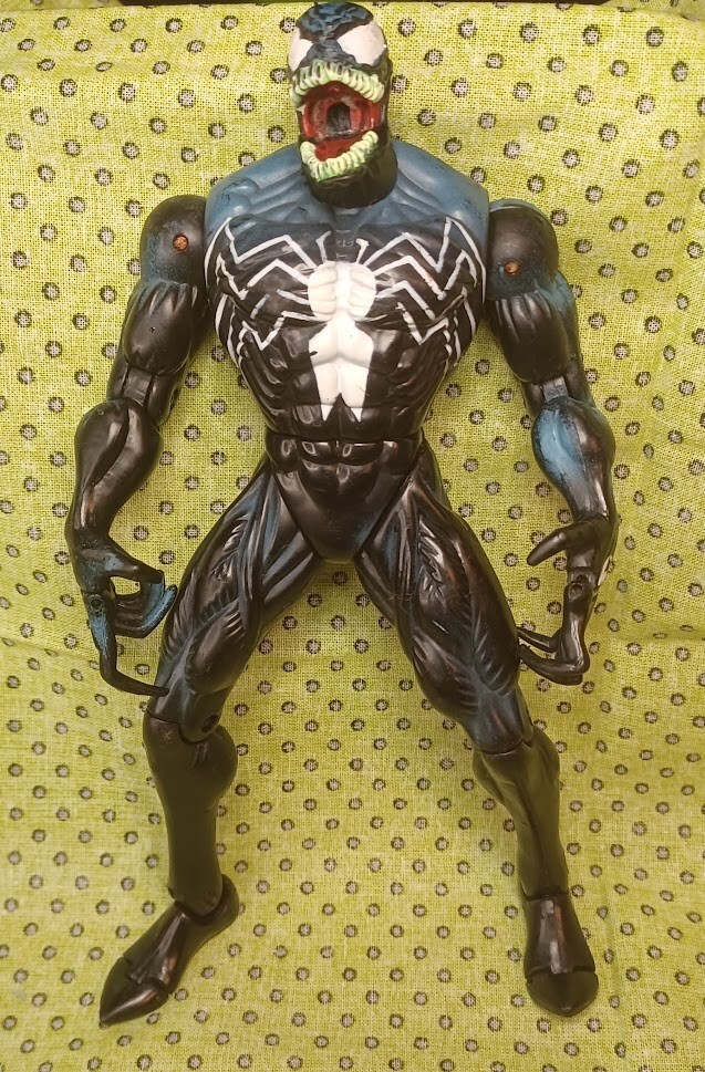 TOYBIZ　VENOM　フィギュア Toybiz Marvel Super Heroes VENOM Squirt Alien Liquid 1993