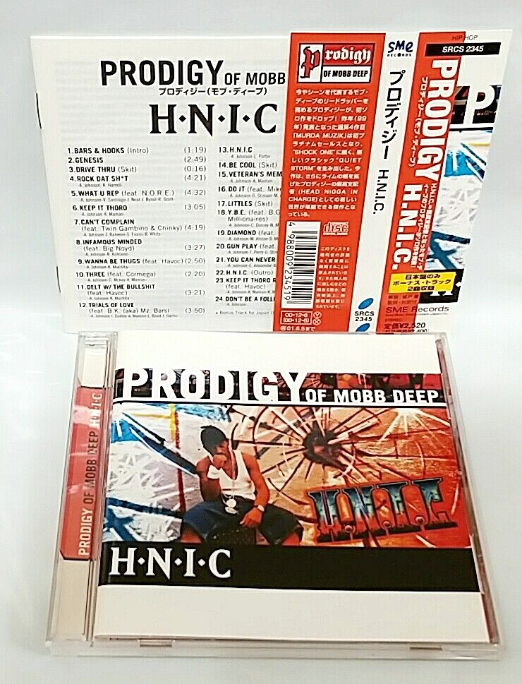 CD) Prodigy – H.N.I.C. , SRCS 2345, Bonus Track, Near Mint