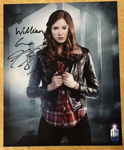 アベンジャーズ　Karen Gillan 直筆サインカード ネビュラ　49枚限定 KAREN GILLAN Signed MARVEL Nebula AVENGERS 8x10 Autograph