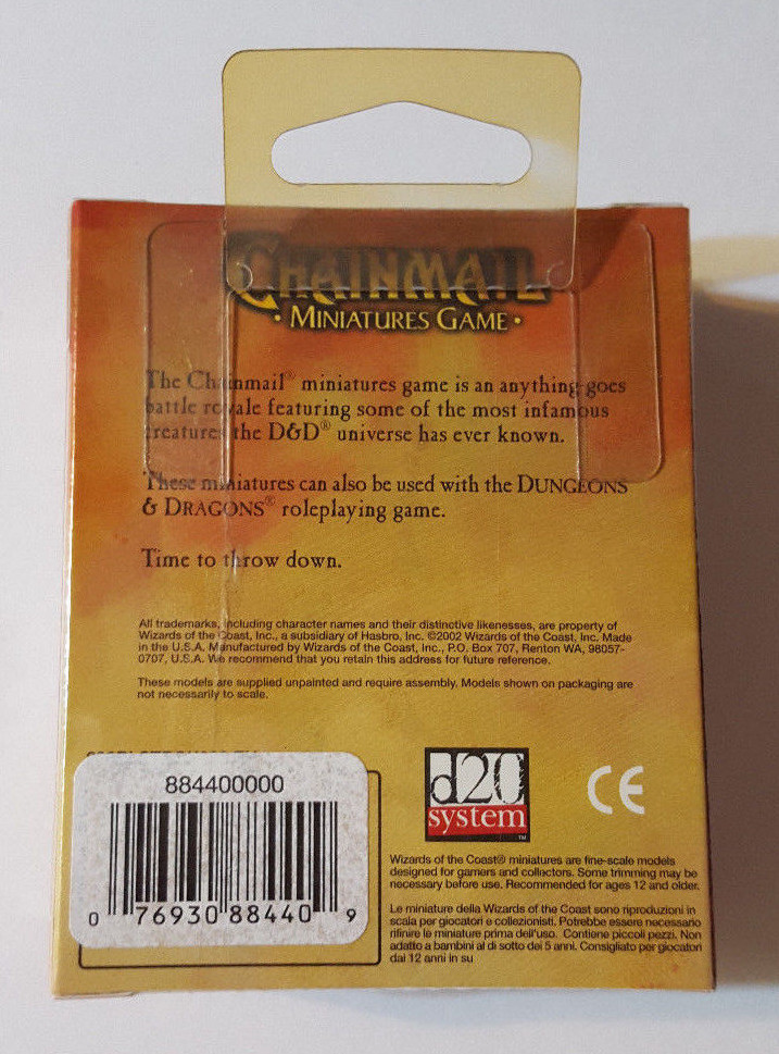 WOTC Dungeons & Dragons Chainmail Ravilla - Spitting Felldrake (METAL OOP MIB)