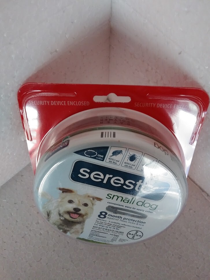BrandNew Bayer Seresto Flea & Tick Collar for Small Dog 8 Month Protection