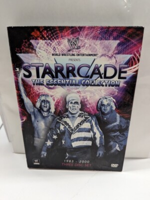 WCW STARRCADE: THE ESSENTIAL COLLECTION WWE 3-Disc Wrestling DVD Set Collection