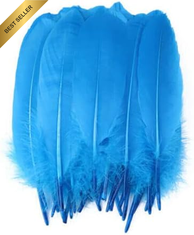50X Craft Feathers Goose Feather DIY Art Party Decoration Wedding Dream Catcher