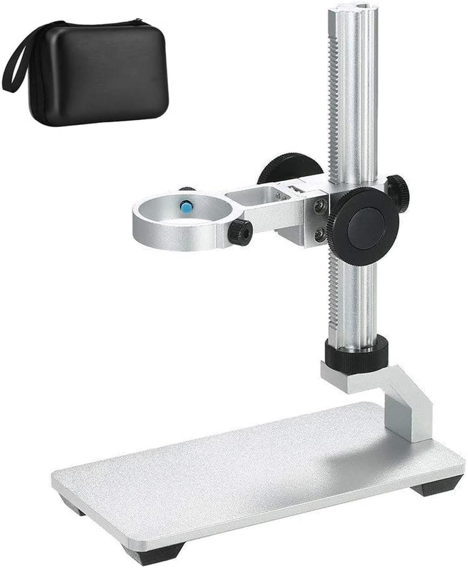 Aluminum Alloy Stand Holder for Usb/Wi-Fi Digital Microscope, Bysameyee Universa