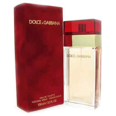 D & G Pour Femme Dolce & Gabbana 3.3 / 3.4 oz EDT Perfume Women New In Box