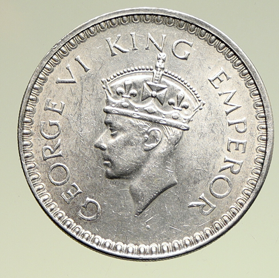 1944 B United Kingdom KING GEORGE VI British INDIA Old