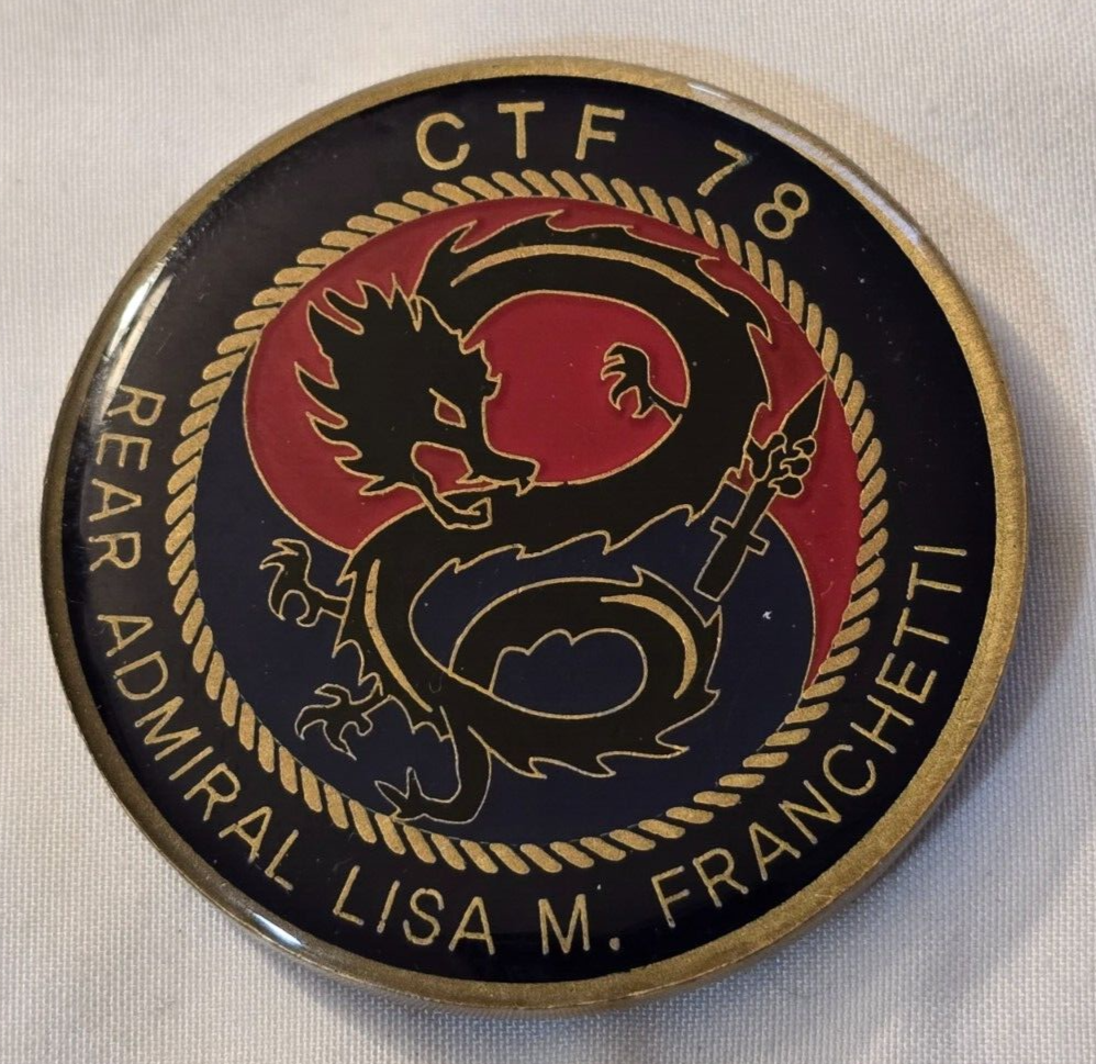 US Navy Korea CTF 78 Rear Admiral Lisa M Franchetti Commander CNO