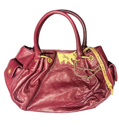 ★LE ABONNE★ VELVET SHOULDER JEANNE BAG_DARK RED Le abonne Bags | Modalova