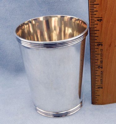 Rare Vintage Sterling Silver Mint Julep Cup by FRANK SMITH SILVER, No Monograms
