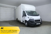 2022 Peugeot Boxer 2.2 BlueHDi Low floor Luton 140ps CHASSIS CAB DIESEL Manual