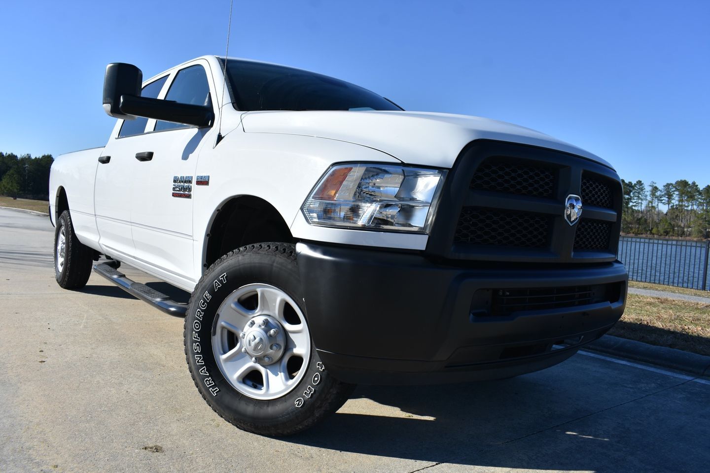 2018 Ram 2500 Tradesman 10413 Miles White Pickup Truck 8 Automatic