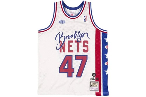 ウェア 00's adidas New Jersey Nets game shirt Adidas Brooklyn Nets NBA 5 Swingman Jersey SS Men's Sz 2XL