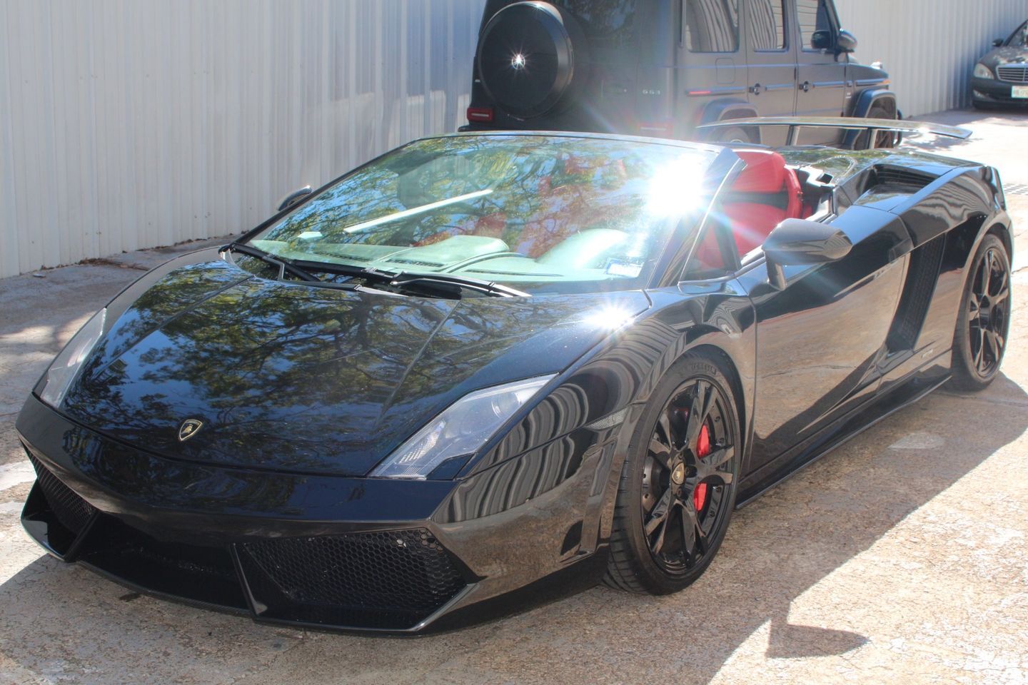 2010 Lamborghini Gallardo LP 560-4 Spyder Black 10 Automatic 45479 Miles