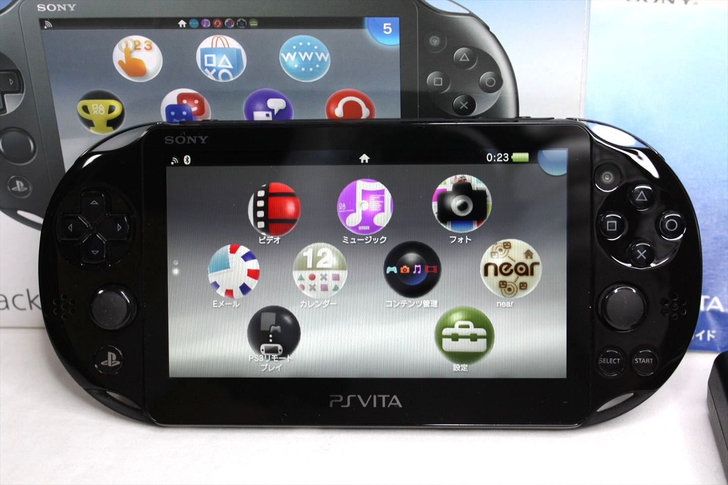 SONY - PSVITA PCHー2000 PS Vita PCH-2000 Sony Playstation Console w/box Various