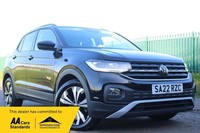 2022 Volkswagen T-Cross 1.0 TSI 110 Black Edition 5dr HATCHBACK Petrol Manual