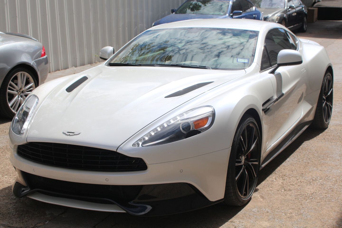 2014 Aston Martin Vanquish  White 12 Automatic 14104 Miles