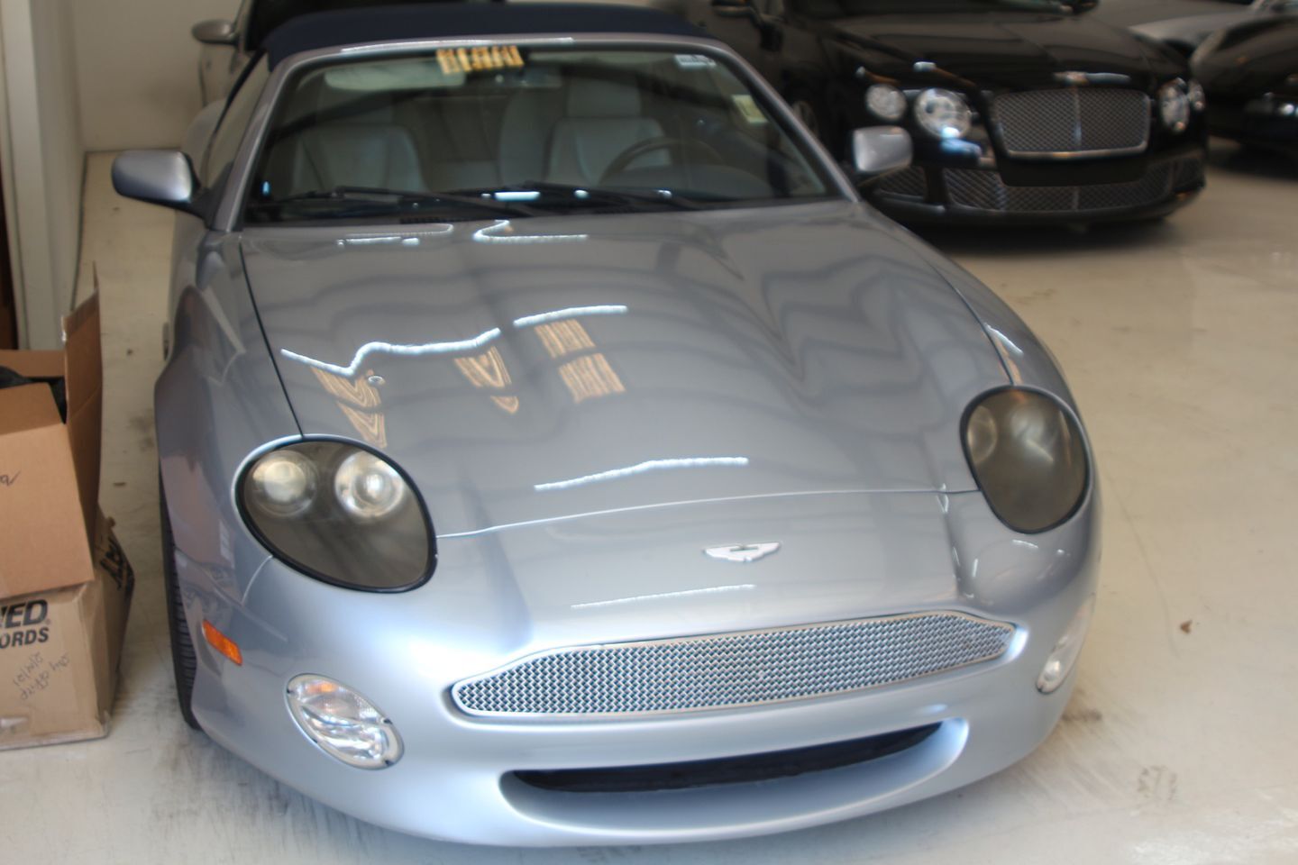 Owner 2002 Aston Martin DB7 Vantage Convertible  Silver 12 Automatic 44962 Miles