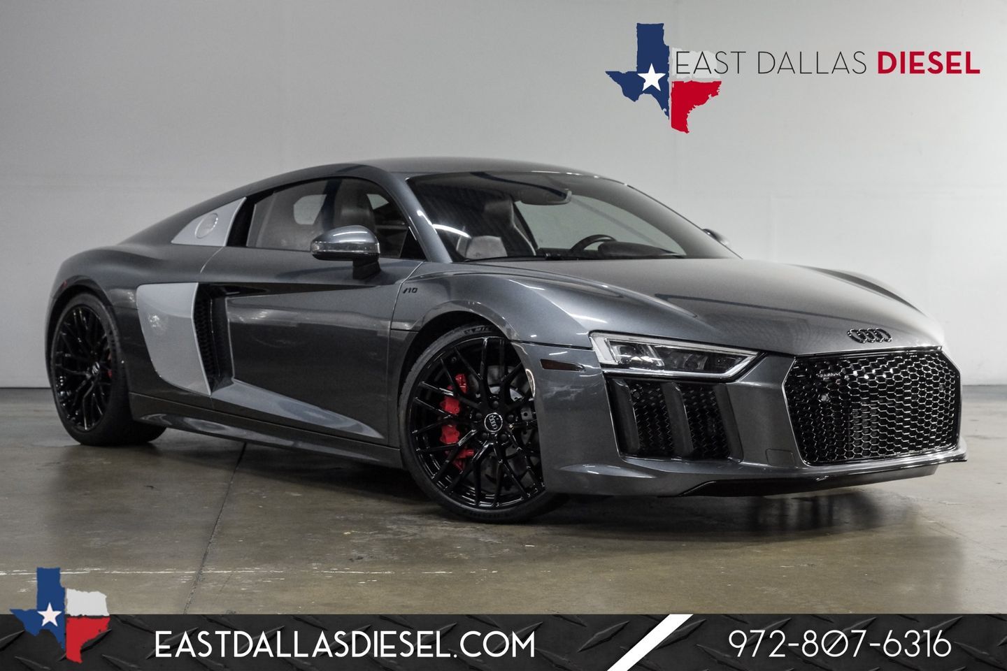 [6Y] Daytona Gray Pearl Effect Audi R8 with 19335 Miles available now!