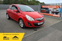 2012 Vauxhall Corsa 1.2 Active 3dr [AC] HATCHBACK Petrol Manual