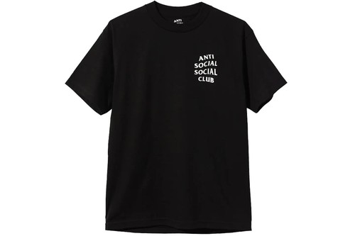 SMALL* - Anti Social Social Club Logo Tee 2 Black T-Shirt