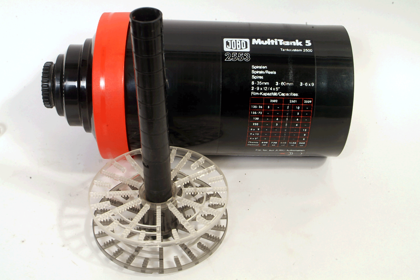 JOBO Multi-Tank II  2553 Film Processing Tank 4x5 120 220 35mm etc 2500 Series