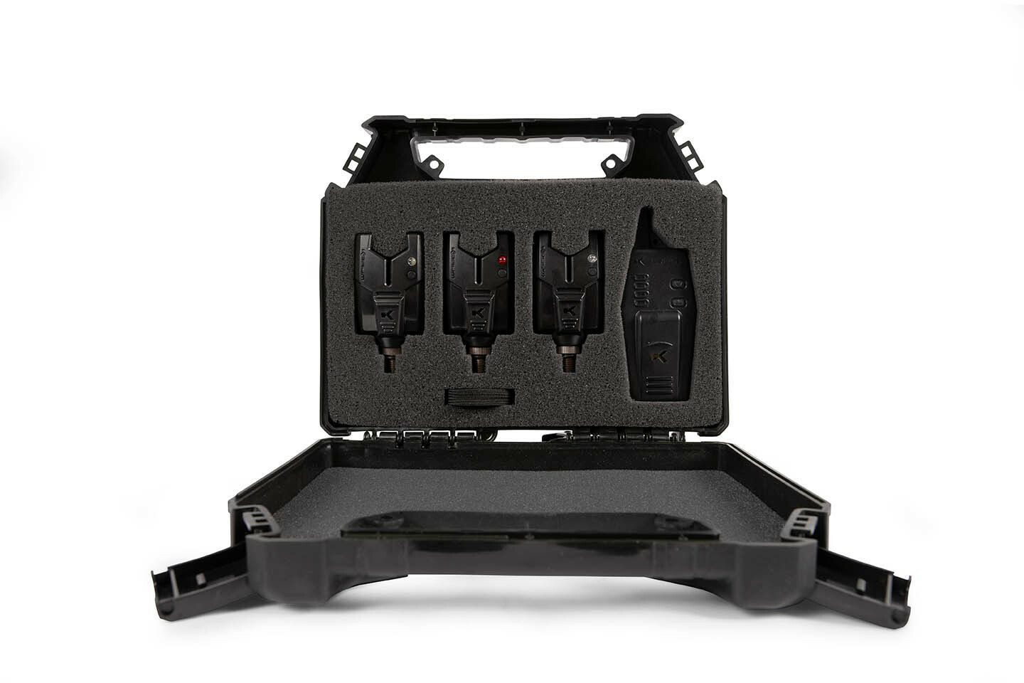 Korum KBI Compact Bite Alarm 3 Rod Presentation Set *Brand New* Free Delivery 5055977497990 eBay