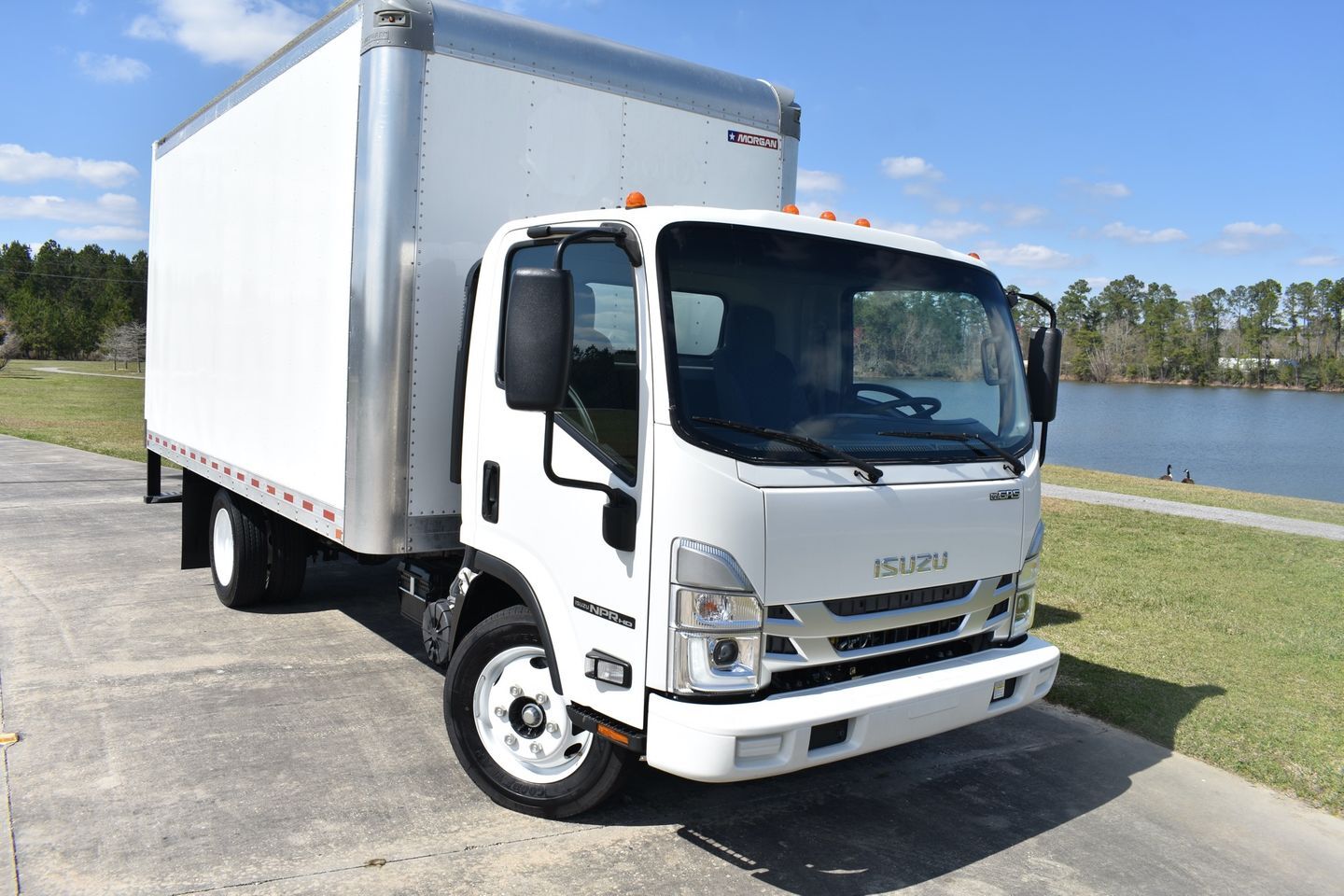 Owner 2023 Isuzu NPR  9828 Miles White Pickup Truck 8 Automatic