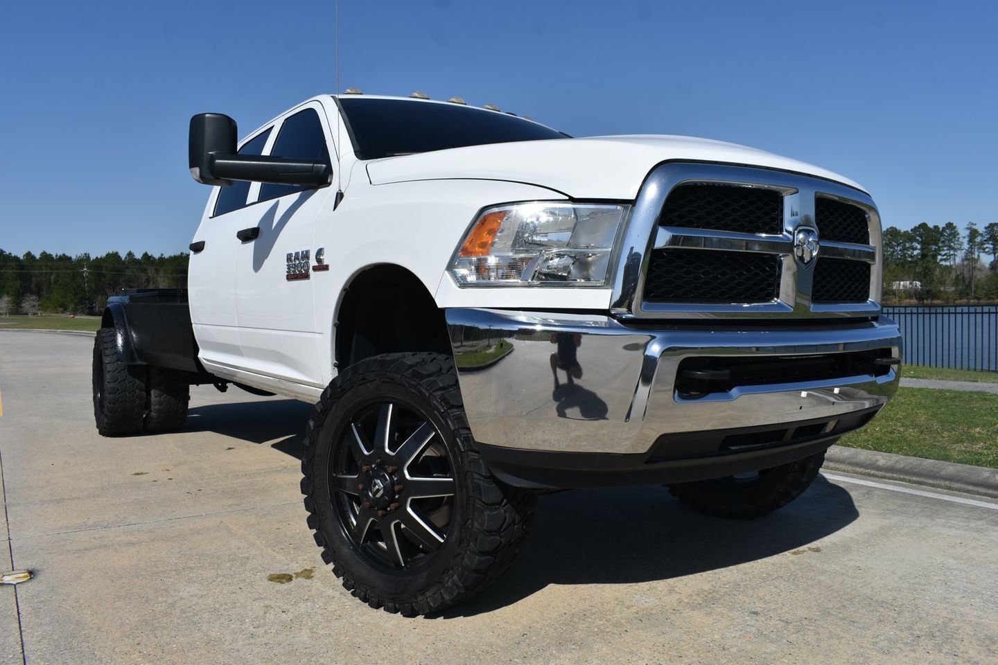 2018 Ram 3500 Tradesman 206529 Miles White Pickup Truck 6 Automatic