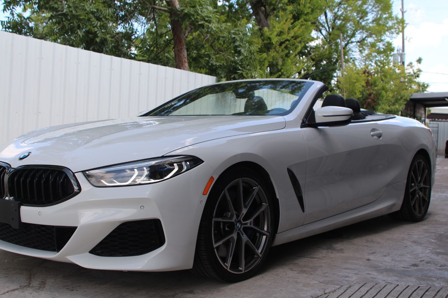 2020 Bmw M850i Xdrive Convertible 25000 Miles White Convertible 8