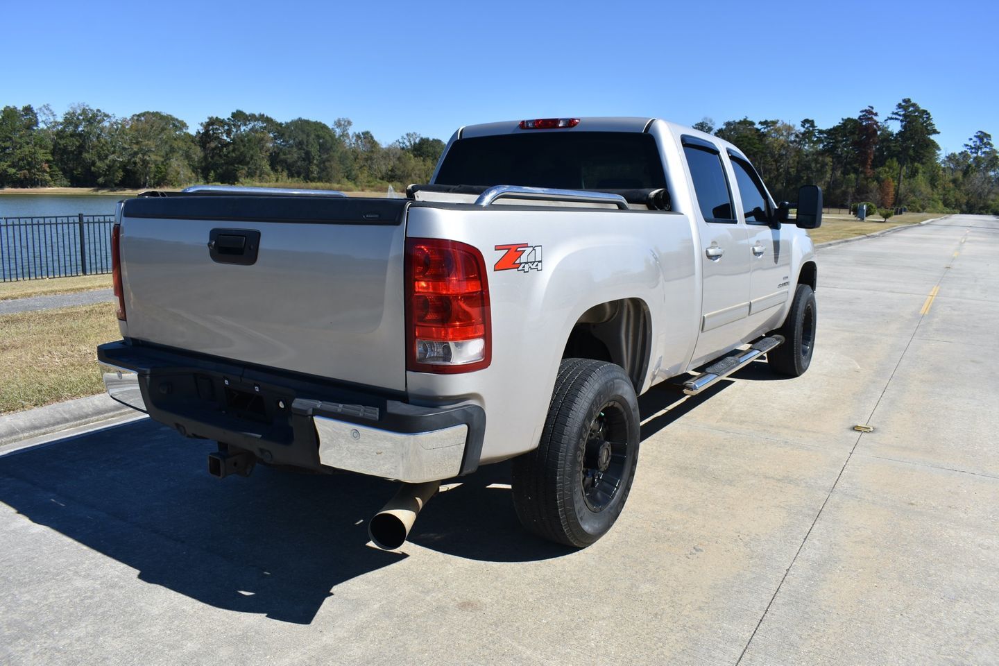2009 Gmc Sierra 2500hd Slt 114399 Miles Silver Pickup Truck 8 Automatic