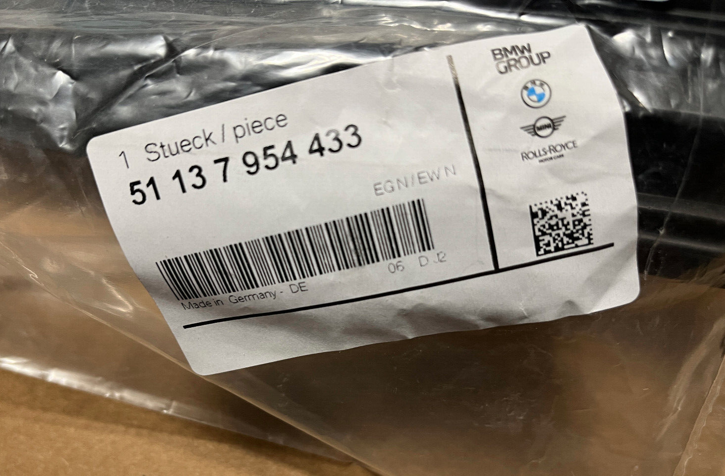 Genuine BMW iX Left Drip Molding 51137954433 | eBay