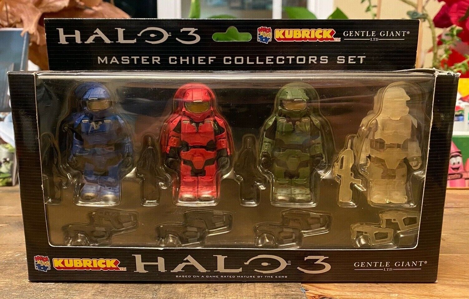 Halo 3 Kubrick Master Chief Collectors Set Medicom Toy Co Halo 3 Kubrick Master Chief Collectors Set Medicom Toy Co