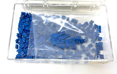 LOT OF 340 SNT-100-BL-G SHUN , 2.54MM, BLUE NEW OLD STOCK NOS UNUSED