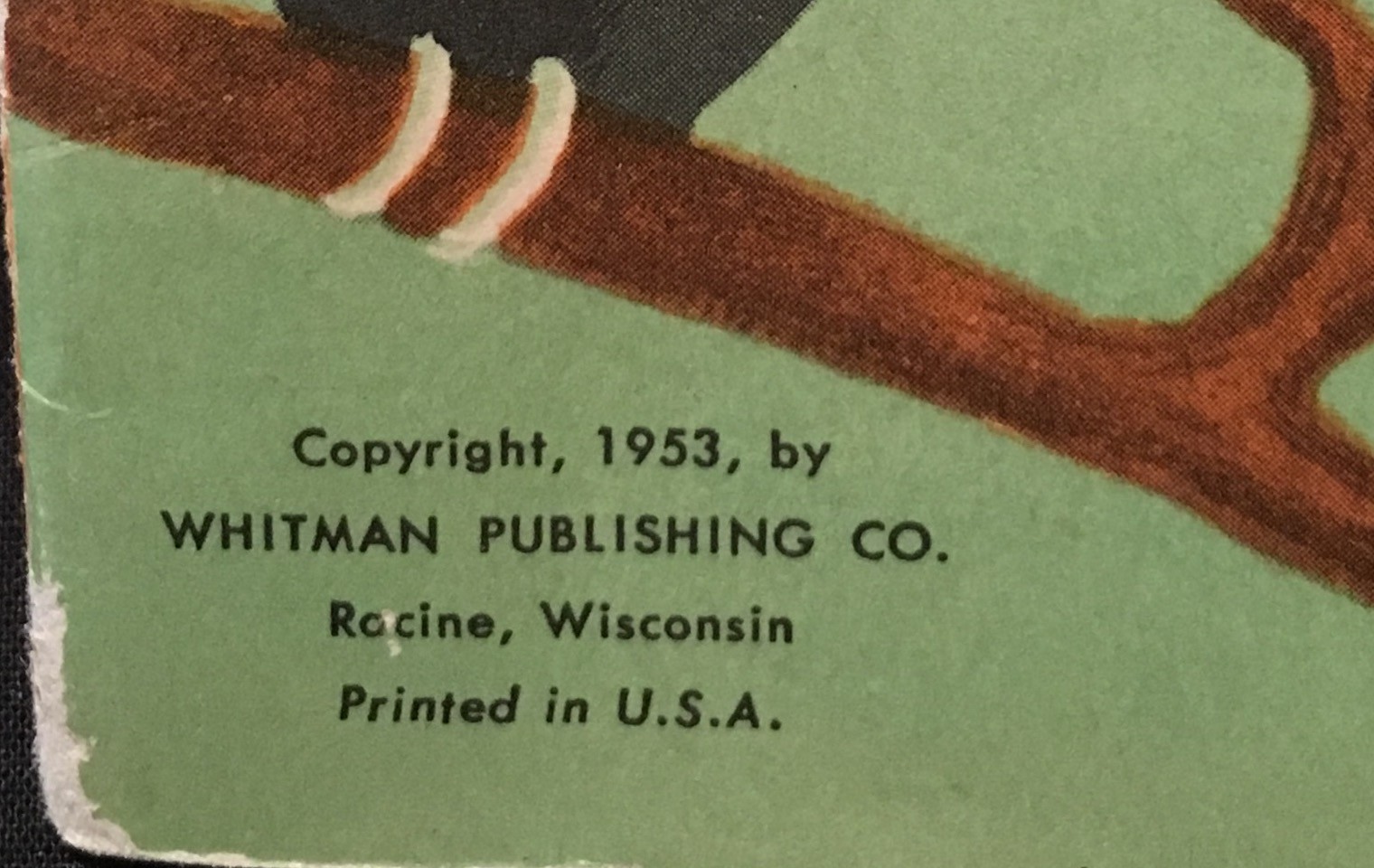 VINTAGE 1953 WHITMAN HALLOWEEN PARTY BOOK