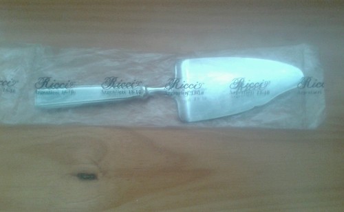 FREE  ENGRAVING (PERSONALIZED) Ricci Cake Pie Server (Wedding, Anniversary)