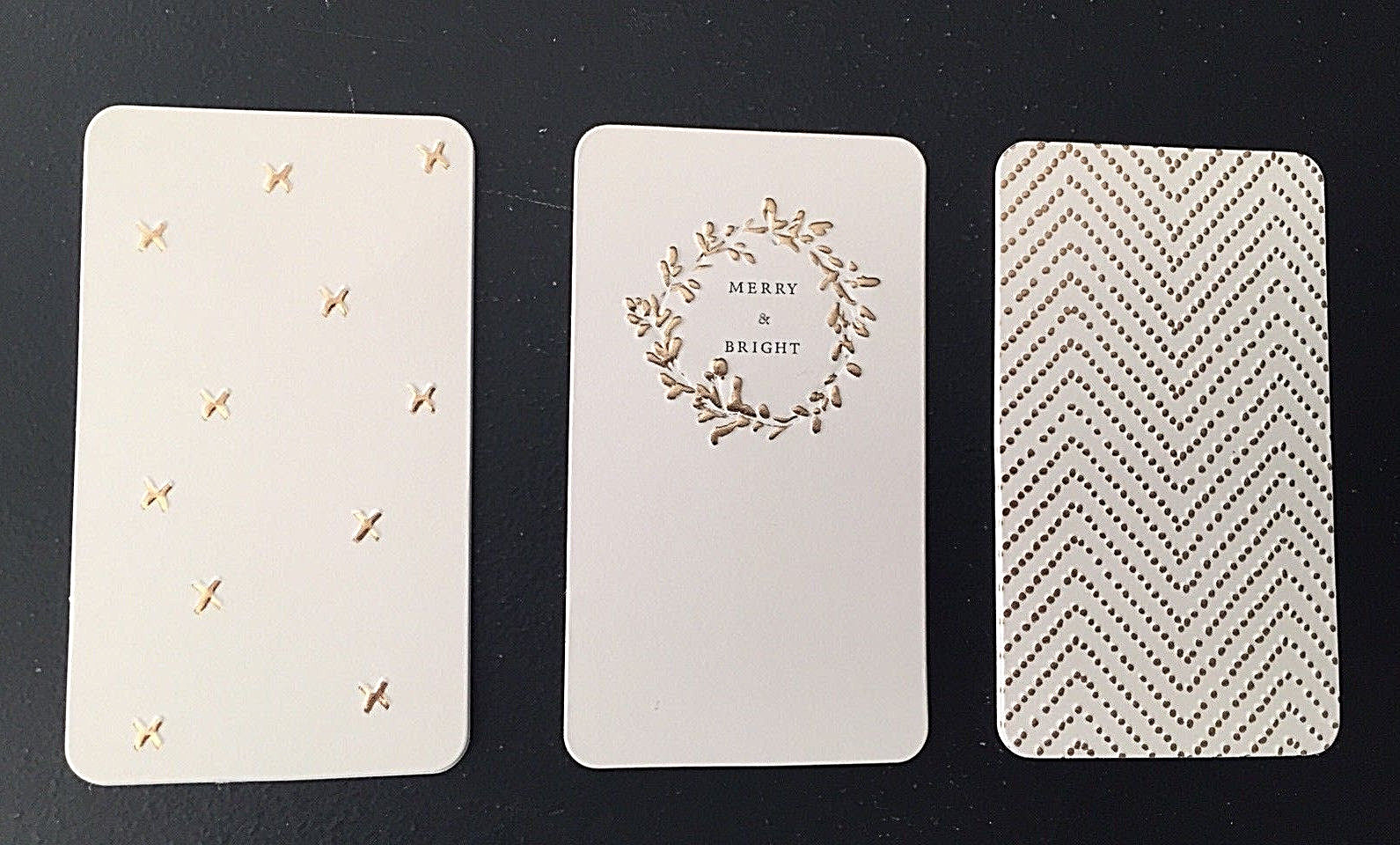 Merry and Bright Gift Cards Tag Set 12 pc w/ Envelopes Hearth and Hand Magnolia