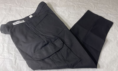 New Cintas 270-35 Mens Size 38X34 ComfortFlex Black Cargo Uniform Work Pant J198