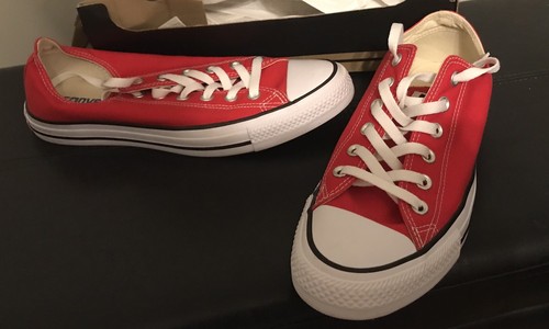 CONVERSE Chuck Taylor All Star Red Men’s 8 Women’s 10 NEW FREE SHIPPING